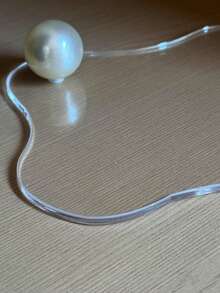 1 Stück asymmetrischer Perlmutt-Untersetzer aus Acryl, hitzebeständige Matte, luxuriöse perlmuttfarbene Dekorplatte für Tischdekorationen, hochwertige minimalistische Dekoschale für Esstisch, Couchtisch, Schminktisch, Sideboard, Eingangsbereich, Wohnzimmer, Hochzeit, Feiertage, Partys, saisonale Geschenke, Gastgebergeschenke, Einweihungsgeschenke, Thanksgiving, Weihnachten, Neues Zuhause, elegante Tischdekoration - Transparent - Übersicht 3