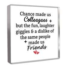 Centres de table Cadeaux de départ amusants pour collègues femmes - Décoration de bureau mignonne, décoration de bureau pour le travail, cadeaux uniques pour femmes, décoration de bureau bohème, décoration de chambre esthétique, cadeaux pour collègues femmes - Idéal pour les fêtes de bureau, les événements d'adieu et les célébrations générales liées au bureau