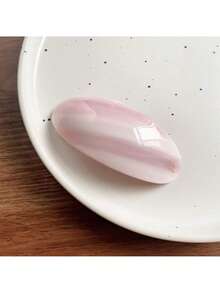 1pc, Version Of The New Style Of Acetic Acid Fashion Temperament Retro Shell Texture Large Top Clip Spring Clip Hair Accessories, Holiday Gifts Woman ,Flat Claw Clip, Claw Clips, Clips For Hair, Hair Slide, Hair Claws