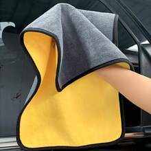 2/5 Paquet de lingettes de nettoyage pour voiture en microfibre et polaire de corail - Ultra-douces, séchage rapide, réutilisables, conviennent pour le détail automobile, l'entretien marin, les plans de travail de cuisine, les surfaces de salle de bain, les soins des animaux de compagnie et le nettoyage des fenêtres | Chiffon de nettoyage polyvalent - Multicolore - Voir 7