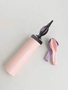 Balloons, Inflatable Birthday Wedding Balloons, Inflating Hand Pump, Balloon Accessories, Manual Inflation Tube - Multicolor - View 1