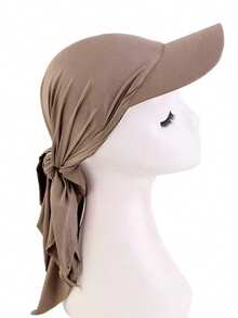 A New Multi-Color Casual And Fashionable Baseball Cap, A Curved Cap, And A Muslim Headscarf Cap - A - View 12