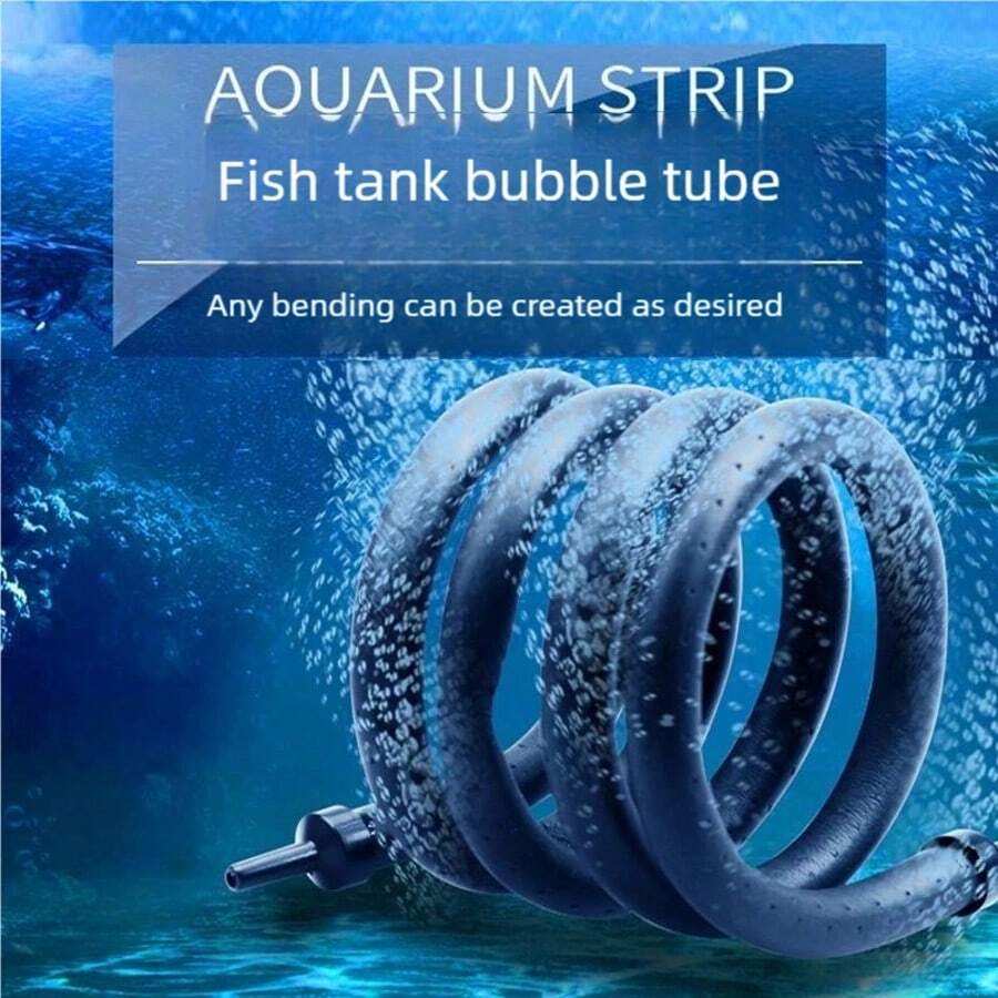 Fish Tank Bubble Strip, Air Pump Air Curtain Aquarium Bubble Disc ...