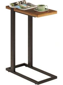 MUBSON Mesa Auxiliar Minimalista para Sofa o Sillon de Madera.Mesa Lateral Boreal para Café, Control de TV, etc.Mesa de Centro para Sala con Altura de 63.Desayunador.Mesa de café - 1 - Ver 7
