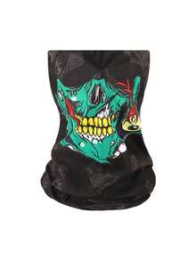 1/2/3 piezas Pasamontañas unisex liso o estampado, máscara facial transpirable, gorro absorbente del sudor, adecuado para actividades al aire libre, senderismo, esquí, uso diario, gran regalo para amigos y familiares - M - Ver 6