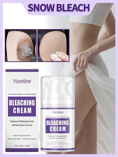 1 Pack Of 50g Underarm Dark Spot Removal Cream, Inner Thigh Whitening Cream, Joint Dark Spot Whitening Cream, Body Dark Spot Whitening Cream, Moisturizing, Light And Delicate Skin, Daily Application Care, Improve Dullness, Even Overall Skin Tone