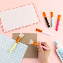 1-Piece Silicone Mask Applicator Tool - Soft Silicone Facial Mud Mask Brush | Random Color | Hairless Spatula For Applying Body Lotion, Butter Mud Masks & DIY Masks | Essential Beauty Tool For Mess-Free Mask Application | Gentle On Skin, Easy To Clean & Reusable | Perfect For Daily Skincare & At-Home Spa Routines - Màu sắc ngẫu nhiên - Xem 4