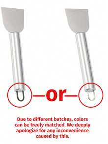 1 件装不锈钢清洁刮刀 - 多功能金属实用铲，适用于厨房、浴室、家居 - 无需用电，经久耐用，节省空间设计 - 彩色 - 查看 7