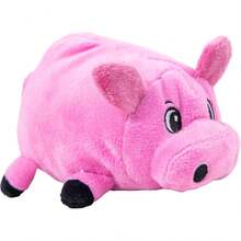 Outward Hound Fattiez Pig Plush Squeaky Dog Toy, Small - Gà Fattiez - Xem 5