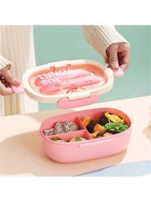 School Kit Lunch Box 800ML With Cutlery And 480ML Bottle - 紫色 - 查看 5