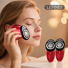 Face And Neck Beauty Massager For Wrinkles, Fine Lines, Puffy Skin, Uneven Skin Tone, Lymphatic Drainage, Lifting And Firming Facial Sculpting Tool With Light Therapy