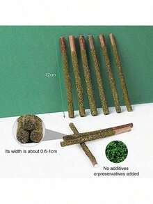 12pcs Cat Cat Sticks, Cat Chew Toys, Natural Wood Sticks For Cats To Play And Relax, Helps Clean Teeth