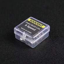 5 pares de conectores de eslabones de cadena de bicicleta, botones mágicos, enlaces maestros rápidos de velocidad para bicicleta de montaña 6/7/8/9/10/11/12 velocidades