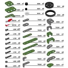مجموعة دراجة ثلاثية معدنية 139 قطعة ألعاب بناء STEM مشاريع DIY للأطفال والأولاد
