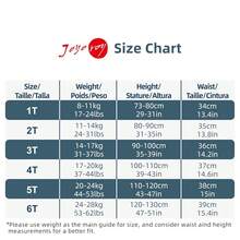 Joyo Roy 6Pcs Waterproof Cloth Diaper Cover Reusable Plastic Training Pants For Toddlers Plastic Diaper Covers For Baby Girls Leak Proof Rubber Pants For Potty Training Covers For Cloth Diapers 3T - 1T Pack of 6 - 查看 5