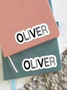 10Pcs Personalized Name Sticker-22 Styles,Custom Name Sticker,Waterproof Vinyl Sticker For Laptop Water Bottle Phone Case Cars Merchandise Decor Decal ,The Ideal Gifts For Teacher, Girl,Boy,Friends,Personalized Ornaments,Holiday Gifts,3 Sizes, Colorful, - Multicolor - View 57