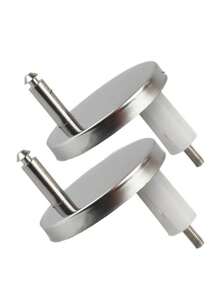 Toilet Seat Cover Fixing Buckle Bolts, Snap Screws, Toilet Seat Cover, Expansion Cover, Household Universal Bathroom Accessories