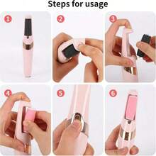 Remover Foot Skin Care , Pedicure Kit Pedicure Foot File Feet Dead Hard Cracked Dry Skin Pedicure -Mom Gifts Valentines Boyfriend Gifts Valentine Day Gifts Pink Cute Day Electronic Foot Files 300mAh