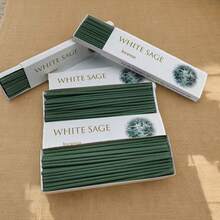 12 cm Räucherstäbchen, 12 Stücke/Box, geeignet für Wohndekoration, Outdoor-Camping, positive Energie, Meditation, reiner & langanhaltender Duft von Sandelholz, Salbei, Zeder, Kaffee, ca. 35 Stäbchen