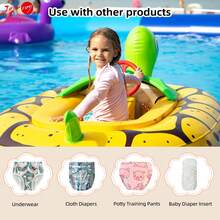 Joyo Roy 6Pcs Waterproof Cloth Diaper Cover Reusable Plastic Training Pants For Toddlers Plastic Diaper Covers For Baby Girls Leak Proof Rubber Pants For Potty Training Covers For Cloth Diapers 3T - 3T Pack Of 6 - View 9