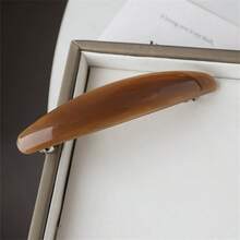 1 Kẹp tóc thời trang tối giản họa tiết đá cẩm thạch bóng cho nữ, Phụ kiện tóc kẹp búi hình bầu dục cao cấp thanh lịch, thích hợp sử dụng hàng ngày, tiệc tùng, đi chơi, quà tặng cho bạn bè và gia đình, kẹp tóc, kẹp tóc, kẹp tóc, trâm cài tóc, kẹp tóc kiểu Pháp - Nhiều màu - Xem 11