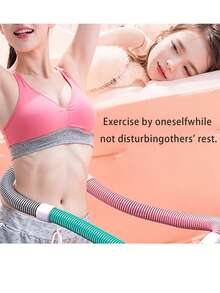 柔软的弹簧瑜伽环，有助于腹部收缩和增重，且不会伤到腰部。女性可以通过锻炼来瘦腹。这是一款由塑料软管制成的健身减肥小工具。 - 彩色 - 查看 6