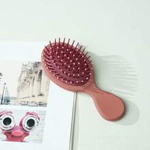 فرشاة شعر بخاخ محمولة صغيرة، فرشاة شعر لتدليك فروة الرأس بالضغط