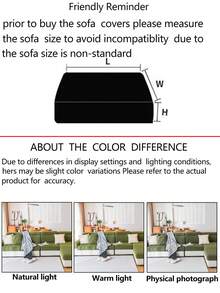 1pc Stretch Sofa Cover, Non-Slip Full Coverage Sofa Seat Cover, Suitable For All Seasons, Fabric Thickened Sofa Slipcover, Machine Washable, Dust-Proof, Pet-Friendly, Decorative Sofa Protector, Adjustable For Corner Sofa, Bedroom, Office, Living Room, L-Shaped Sofa And 1/2/3/4 Seater - màu xanh lá - Xem 5