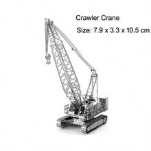 3d Metal Puzzle Assembly Model, Diy Stainless Steel Interlocking Construction Vehicle Model Set With 6 Different Vehicle Designs, Including Road Roller, Excavator, Bulldozer, And More. No Glue Needed. Ideal For Birthday Gift.,Wood Ship Model Building,Construction Set,Building Puzzles - Multicolor - View 23