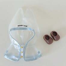 适用于拉布布娃娃衣服娃娃可穿硅胶雨鞋雨靴 适用于1代2代娃娃鞋子配件拉布布一代鞋子