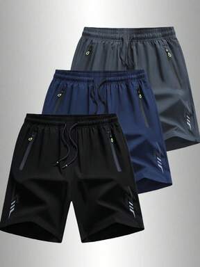 Shorts de entrenamiento de alto rendimiento para hombres - Flexibles y ligeros para deportes de entrenamiento