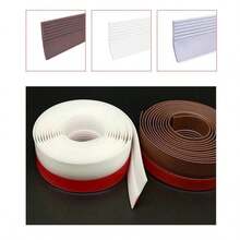 1pc Under Door Draft Stopper, Weather Stripping Door Seal, Home Improvement, Bottom Of Door Sweep, Garage Window Blocker Noise Dust Insulation Draft Guard, 3.3FT,Adjustable Door Sweep Anti-Collision Strong Adhesive Weather Stripping Tape Soundproof Draught Stoppers