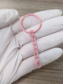 سلسلة مفاتيح من سبيكة الزنك متعددة الألوان مع مشبك سلحفاة - تميمة حرفية قوية، ديكورات للحقائب والحقائب الظهرية، خيارات ألوان زاهية، اكسسوارات حرفية، تصميم مشبك سلحفاة، نهاية مصقولة