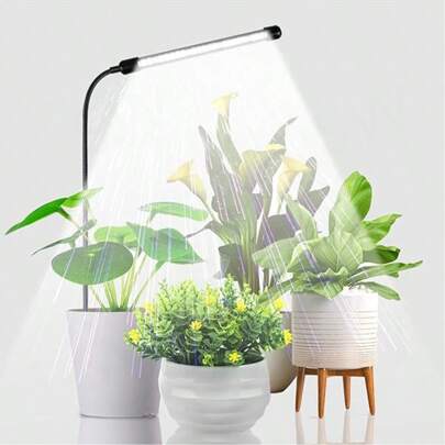 LED Grow Light, 6000K Full-Spectrum Plant Growth USB Lamp With Warm, White,Yellow LEDs For Indoor Plants