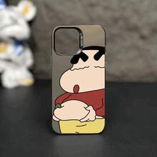 Custodia per telefono con motivo Shin Chan per iPhone 16 Pro Max/16 Pro/15/15 Plus/15 Pro/15 Pro Max, 14/14 Plus/14 Pro/14 Pro Max, 13/13 Pro/13 Pro Max, 12/12 Pro/12 Pro Max, 11/11 Pro/11 Pro Max, 7/8 Plus, XR/Xs Max