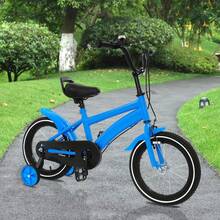 14'' Children's Bike, Learning Bike For Children - Blue, Suitable For Children Height 100-115cm - Blue - View 7