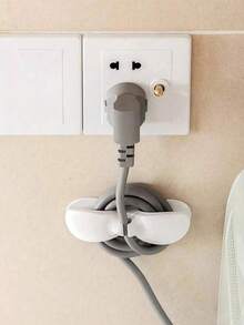 5/10件塑料电缆分类夹，粘性电缆管理支架，固定支架，厨房收纳电缆插头固定夹，适用于空气炸锅、咖啡机、搅拌机等厨房电器，厨房装饰，家居装饰，餐厅装饰，家居装饰，生日礼物等