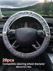 100-Pack Disposable Car Seat Covers – Universal Size Waterproof Dustproof Seat Protectors For Cars Trucks SUVs , Reusable Or Disposable Use, Prevent Oil Stains Rust Dirt Damage, Ideal For Auto Repair Shops Beauty Salons And Home Garages, Easy Fit Quick Install Tear-Off Design