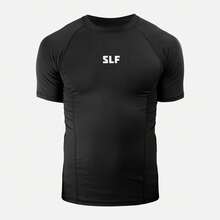 Camiseta básica negra de compresión - Negro - Ver 8