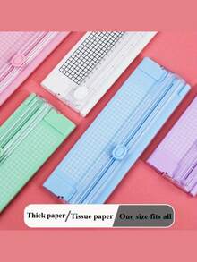 A4 Paper Cutter, Gift Packaging Cutter, Portable A3/A4 Paper Cutter, Simple And Precise Paper Cutter, Two-Way Paper Cutter, With Automatic Protection Cutter, Manual Scrapbook Cutter, Suitable For Home Office, DIY Of Students, Kraft Paper Cutting Of Scrapbook Photo Cards, Light Office Stationery In Six Scenes, Preferred For Returning To School As A Gift.