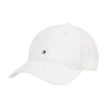Tommy Hilfiger Unisex Baseball Cap White - Ivory - View 1