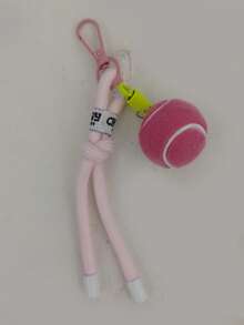 Handmade Woven Tennis Ball Bohemian Polyester Colorful Keychain, Backpack, Phone Charm, Clothing Accessory, Bookbag Lanyard, Holiday Small Halloween Accessories Teachers Day Christmas Gift Ideas Bag Accessories Lanyards With Id Holder Car Accessories Bag Charms