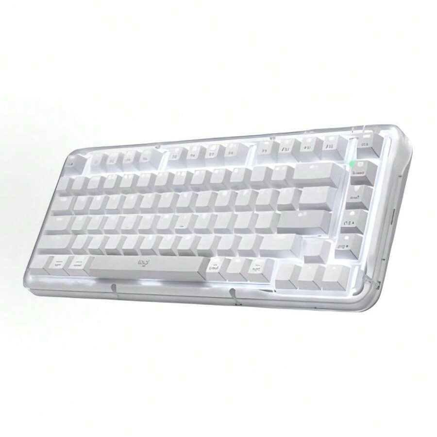 Logitech K75M琥珀系列無線鍵盤 大理石機械軸 悅耳HIFI按鍵音 智慧調度台控制 75%配列小巧 辦公利器 白色 - 白色 - 查看 1