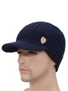 2pcs Cold-Proof Warm Beanie Hat Scarf , Plus Velvet Thickened Cycling Knitted Hat Ear Protection Pullover Hat,Versatile Warm Knitted Cap, Suitable For Daily Wear, Winter Christmas, Skiing, Outdoor Activities, Travel, Holiday. Autumn Outfits