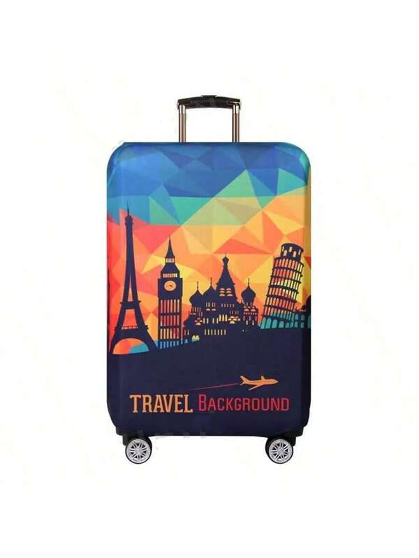 Thicker Luggage Cover Elastic Suitcase Cover Protector Fits 18-32 Inch Suitcase Travel Accessories