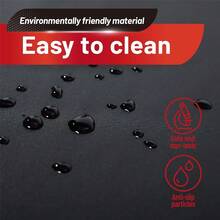 6-Piece Elegant Disposable Black Tablecloth, Machine Woven, Perfect For Weddings, Bridal Showers, Birthdays, And General Gatherings. Easy To Clean Indoor Plastic Cover,Sancua Rectangle Tablecloth - 60 X 84 Inch - Stain And Wrinkle Resistant Washable Polyester Table Cloth, Decorative Fabric Table Cover For Dining Tables, Buffet Parties And Camping, Black