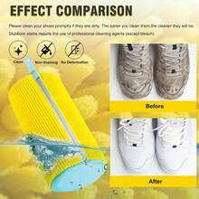 1/2pcs 360° Shoe Washing Machine Bag For All Shoe Types - Anti-Deformation, Machine Washable, Air-Drying, Protective Laundry Bag With Rich Fleece Inside, Perfect For Sneakers And Casual Shoes, - Multicolor - View 4