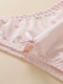5 Pieces Of Sexy Lace Women's Underwear Mesh Transparent Perspective Thong Temptation T-Pants Seamless One-Piece T-Pants - 彩色 - 查看 6