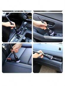 1 Peça Escova de Limpeza de Carro com Cerdas Macias e Cabeça Plana de Alta Qualidade - Limpador de Saída de Ar, Conjunto de Escovas para Frestas, Kit de Ferramentas Portátil de Limpeza de Saídas de Ar e Frestas de Carro