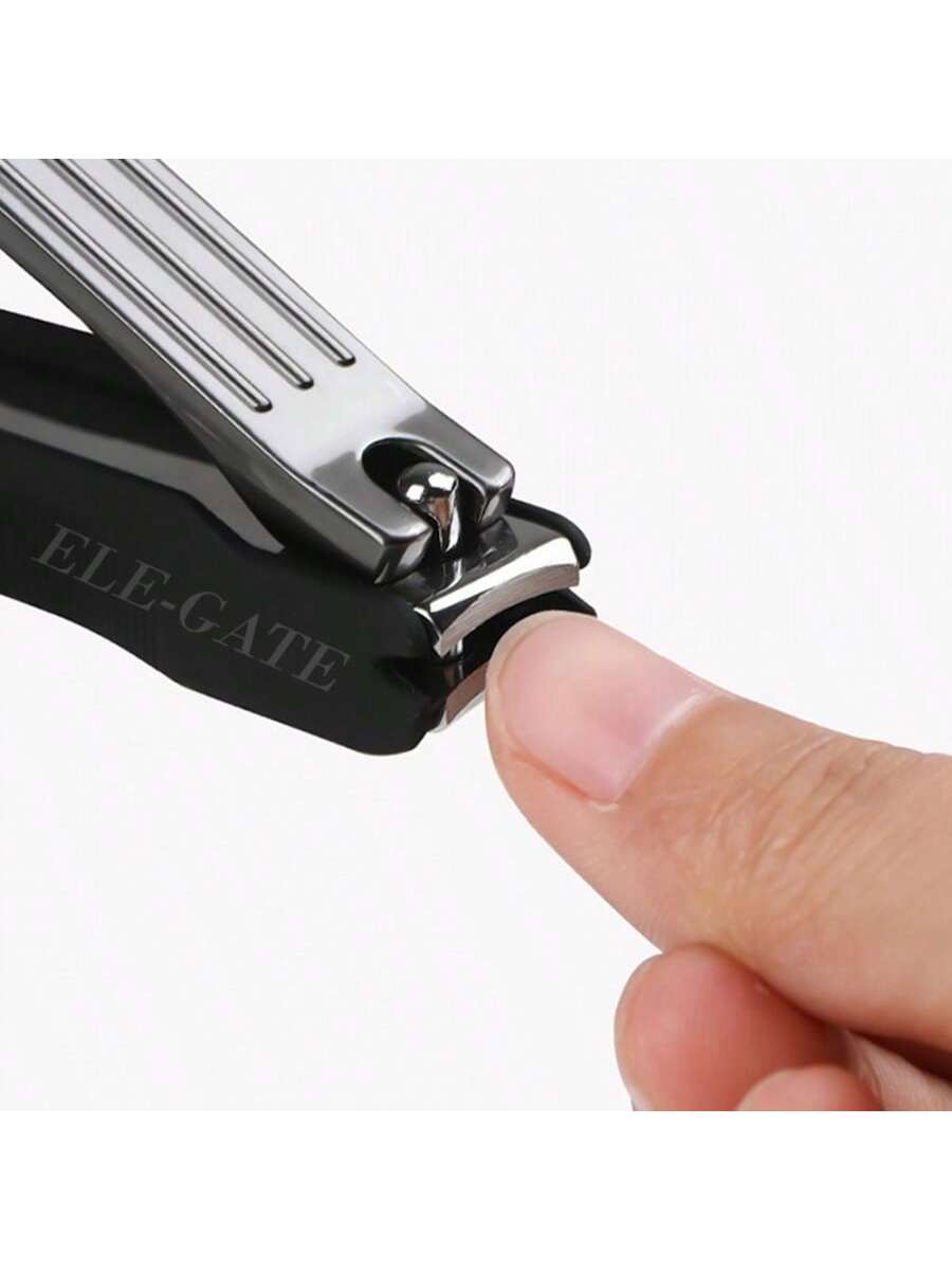 Tijeras de uñas de acero al carbono ergonómicas